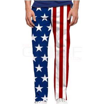 Loudmouth Stars and Stripes StretchTech Pants