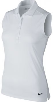 Nike Women's Victory Solid Sleeveless Polo 725598