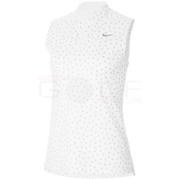 Nike Women's Dri-FIT Victory Sleeveless Print Polo CN0938