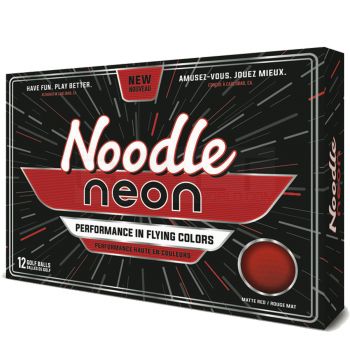 Taylor Made Noodle Neon Matte Golf Balls