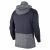 Blackened Blue/Sail/Sail Back View Hooded