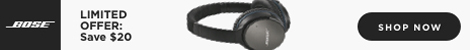 Save $20 : Bose QuietComfort 25 Acoustic Noise Cancelling Headphones